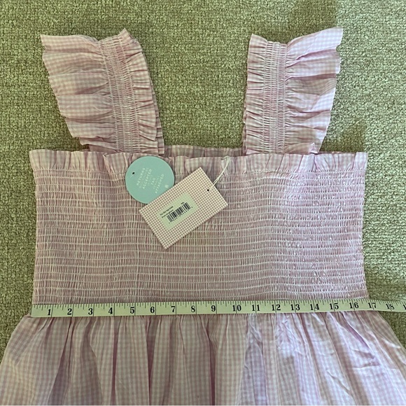 Hill House Ellie Nap Dress Pink Gingham NWT XXL - Picture 16 of 16